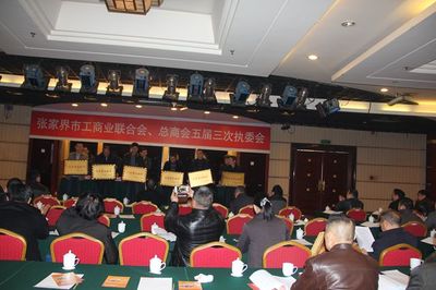 市工商业联合会、总商会五届三次执委会召开(图)