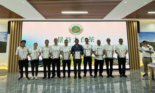 景谷举行全国名特优新农产品景谷大白茶公共标识使用启动授权仪式